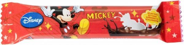 Шоколад Любимов молочный Disney Mickey 12,5 г 12,5 г 