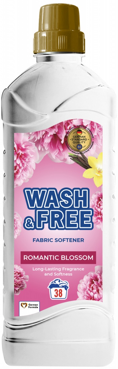 Кондиционер для белья Wash&Free Romantic Blossom 0,97 л — фото 1