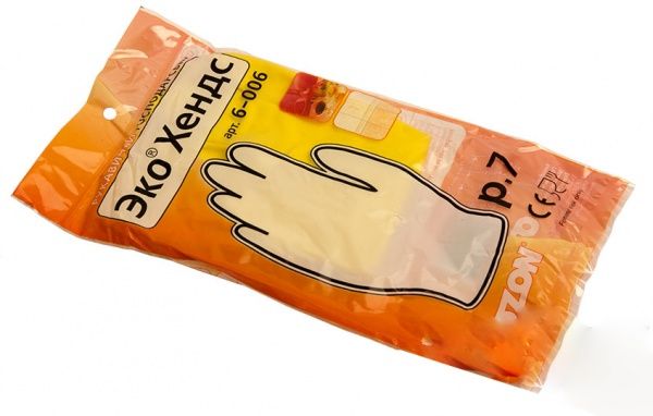 Перчатки Ozon 6-006 хозяйственные с покрытием ПВХ S (7)