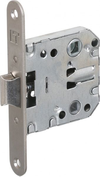 Замок врезной с ручками Heily SN/CP WC 47,5 мм никель