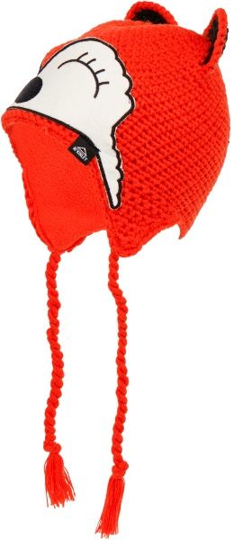 Шапка McKinley Monsters II jrs 294659-254 52-54 червоний