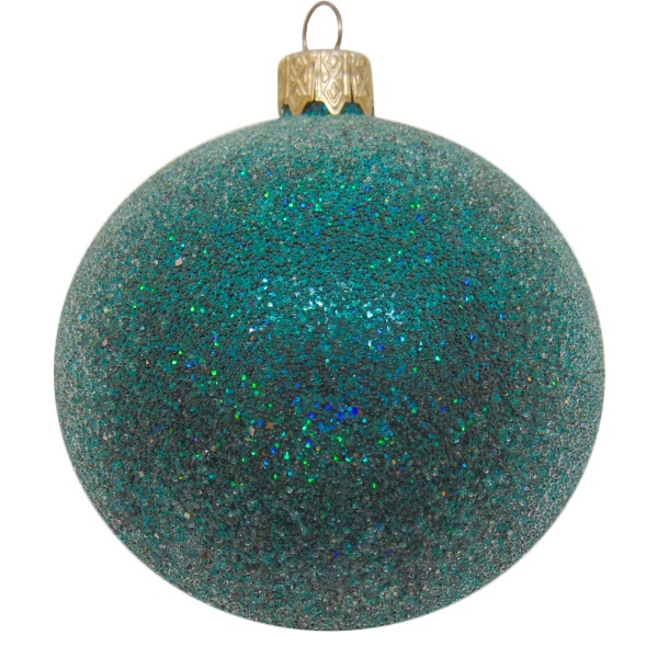 Шар новогодний d80 сахарн. ,9632-61/27293 