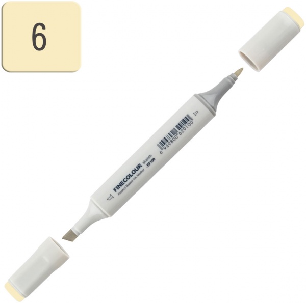 Маркер спиртовой FINECOLOUR Sketch EF100-6 глубокий кремовый 
