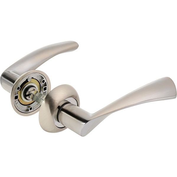 Ручка на розетке Comit Vela CM 170 хром/матовый никель