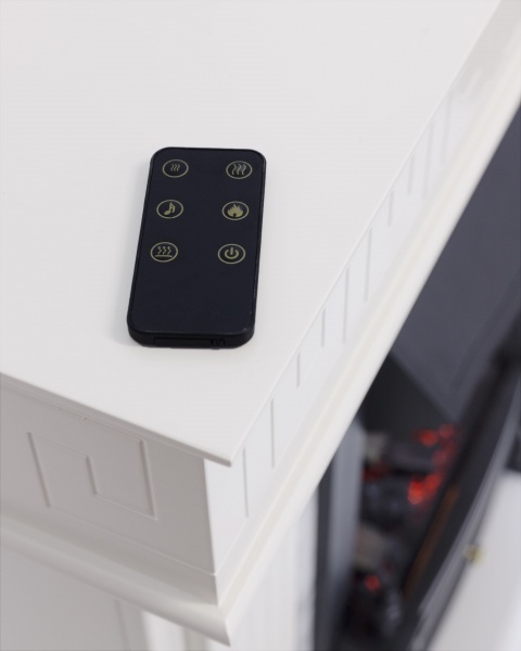 Камінокомплект ASTRA FLAME Артеміда WHITE + Прометей