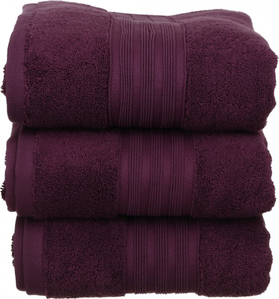 Рушник 011 Plum 70x140 см сливовий ABC 