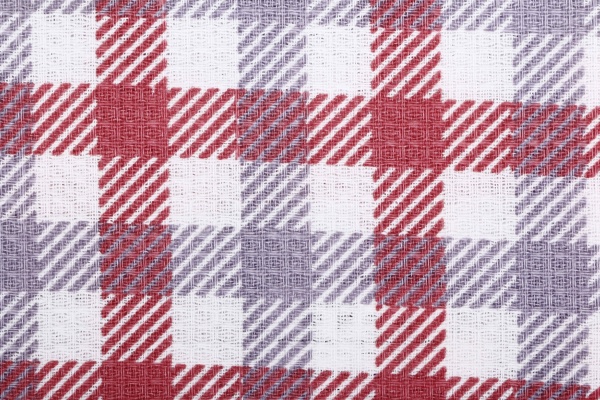 Набор полотенец кухонных вафельных Клеточка+цветы 2 шт. 169662 45x60 см в ассортименте Homeline 