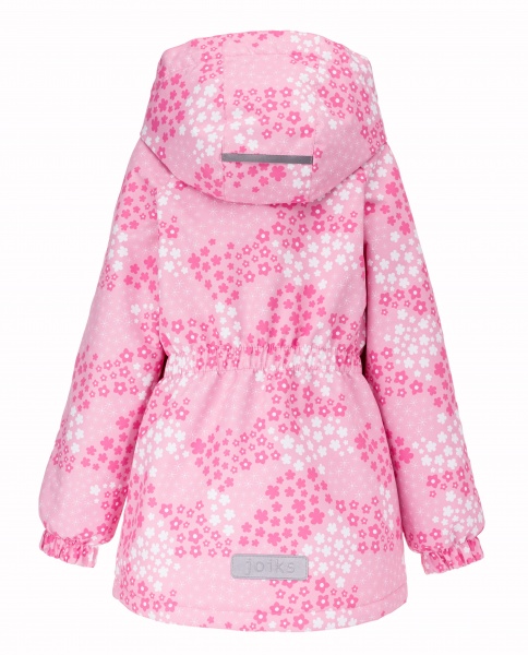 Куртка детская для девочек JOIKS р.110 розовый EW-131 