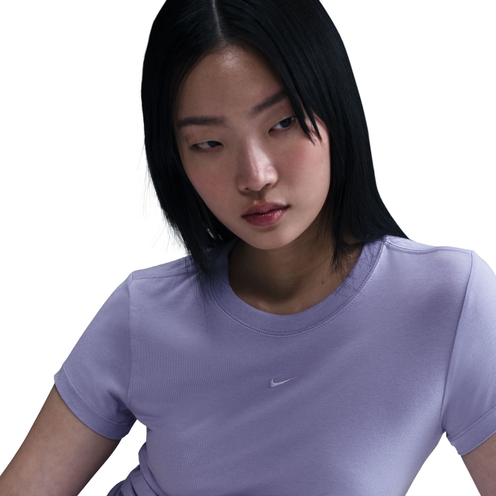 Футболка Nike W NSW NK CHLL KNT MD CRP FV5508-533 р.XS фиолетовый