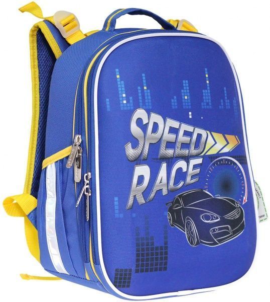 Ранец школьный CLASS SchoolCase Черепашка Speed Race 35x27x16 см 9957