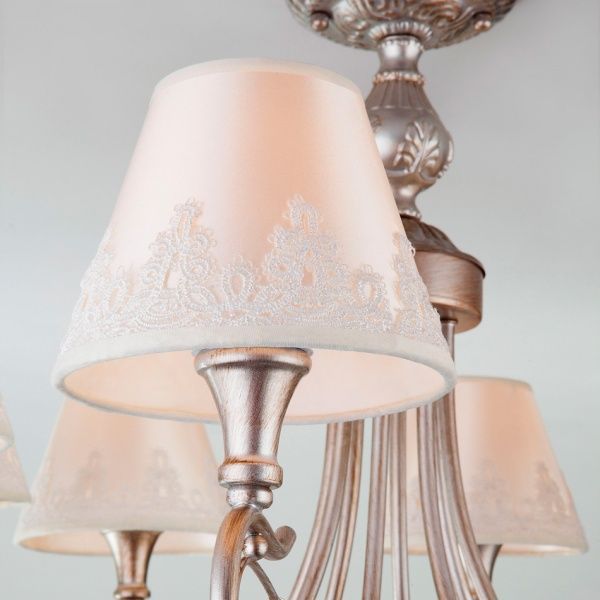 Люстра стельова Strotskis Incanto 60069/8 8x40 Вт E14 срібний 