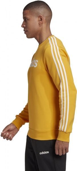 Джемпер Adidas E 3S CREW FL GD5387 р. M жовтий