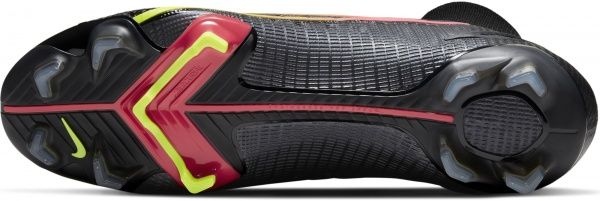 Бутсы Nike MERCURIAL SUPERFLY 8 ELITE FG CV0958-090 р. US 10,5 черный