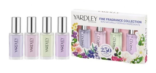 Набір подарунковий для жінок Yardley Класична туалетна вода 4x10 мл