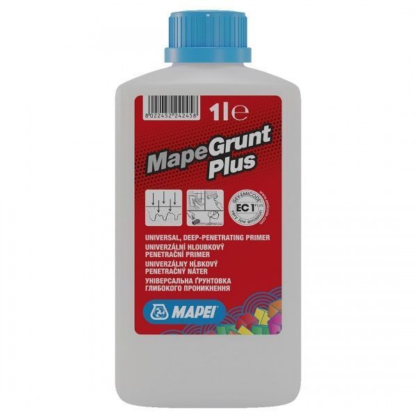 Ґрунтовка універсальна Mapei глибокопроникаюча Mapegrunt Plus 1 л