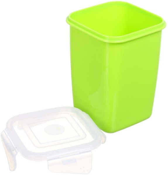 Контейнер Фиеста 1 л глубокий оливковый Алеана