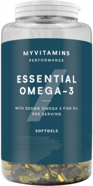 Жирные кислоты Myprotein Omega 3 - 1000 mg 18% EPA / 12% DHA 90 шт./уп. 