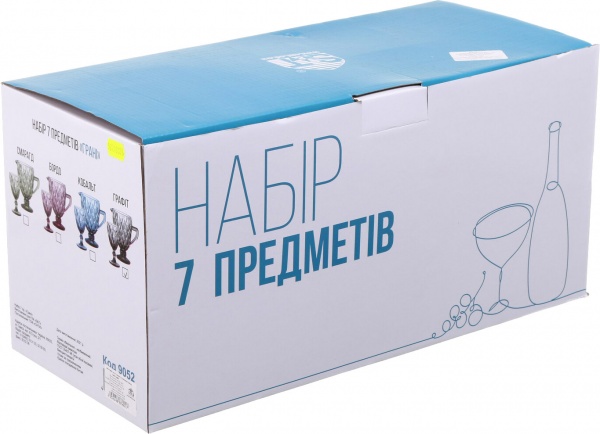 Набір Грані 7 предметів графіт 9052 S&T