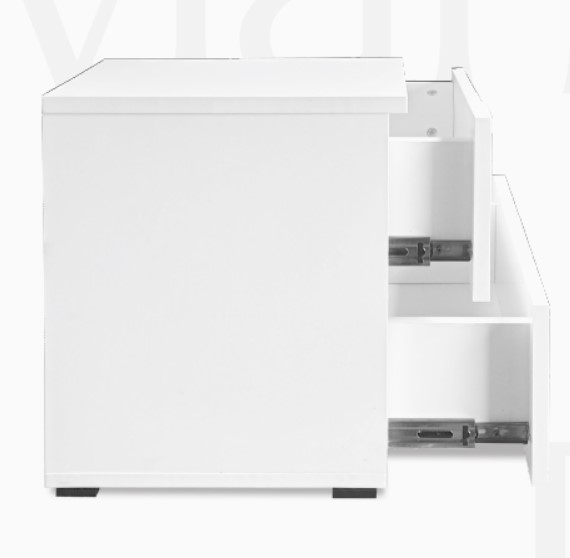 Тумба прикроватная Embawood Marry 500x400x450 мм /белый