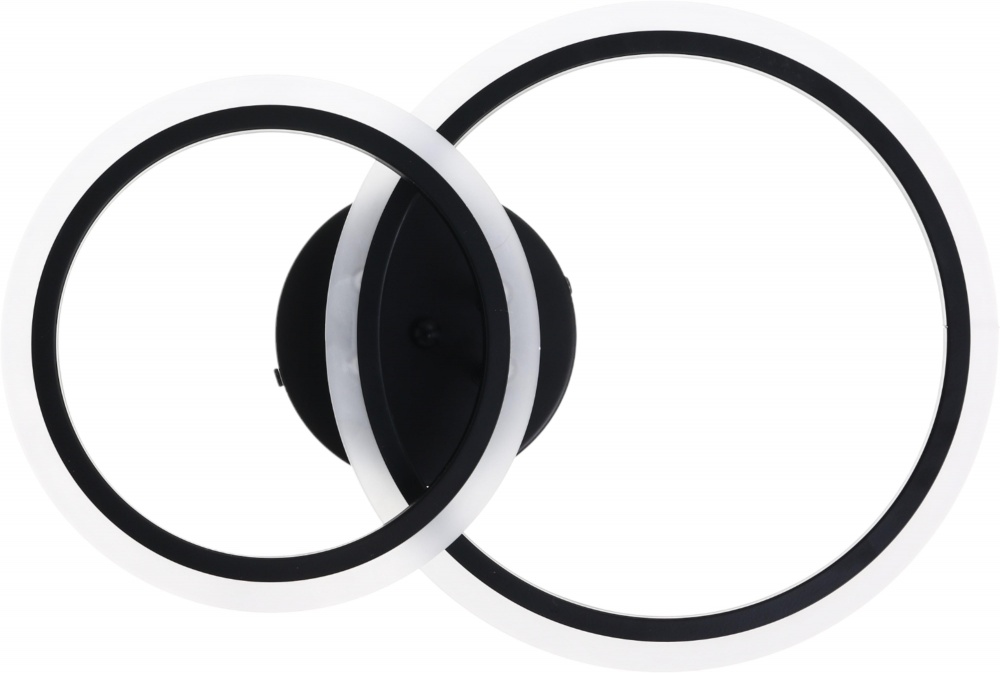 Люстра потолочная Sensio Nicca 30 Вт черный LS-2716B-30W