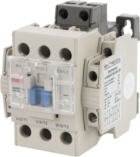 Контактор  E.next (e.industrial.ukc.40.220) 1NO+1NC 40 А 220 В i.0090004