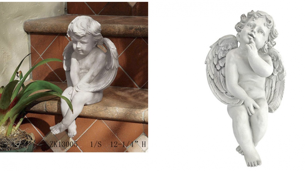 Фигурка декоративная Ангел 18x31 см MGH0311