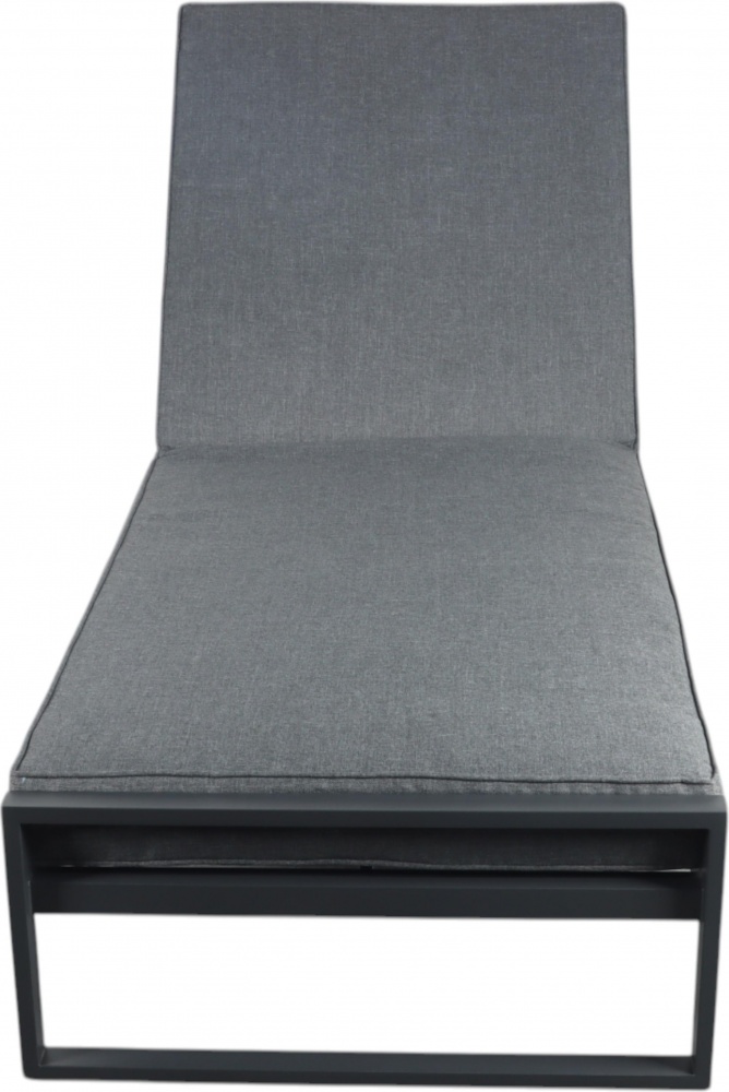 Шезлонг Indigo EPR-250409 75x210 см графіт