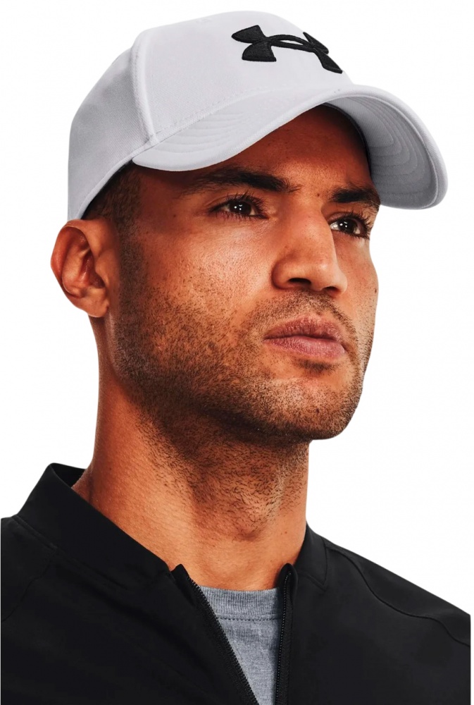 Кепка Under Armour Blitzing Low Str 1376700-100 L-XL белая