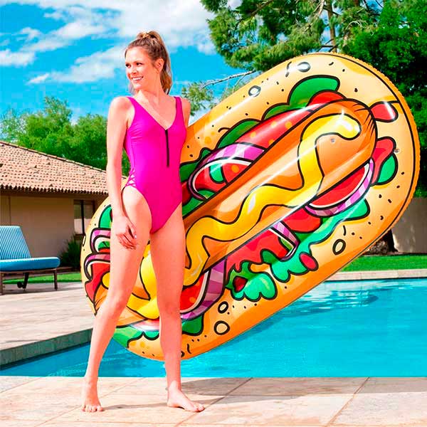 Матрас надувной Bestway Хот-дог 90x109 см