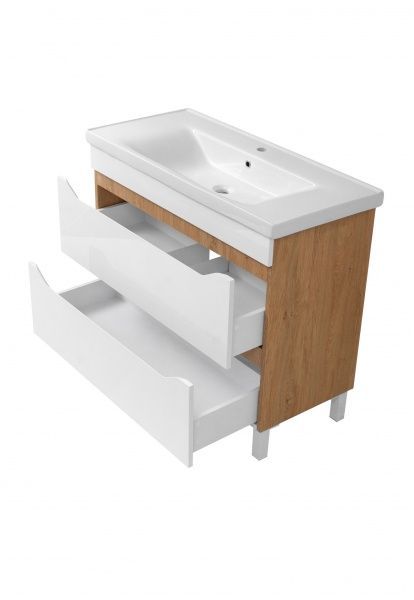 Тумба на ніжках Сансервіс Арболь 100 з умивальником Sava 100