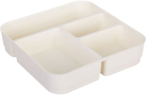 Органайзер Fashion kiss 25х26х11 см білий із червоним 