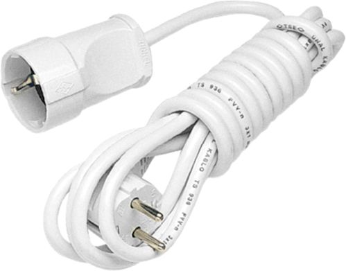 Удлинитель Makel с заземлением 1 гн. белый 10 м 10017 