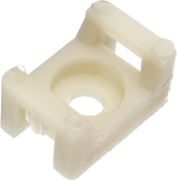 Основа под хомут кабельный E.NEXT e.cta.stand.15.10 100 шт. белый 