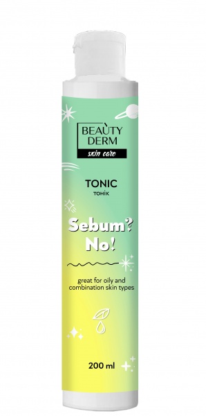 Тоник для лица Beautyderm Sebum?No! 200 мл