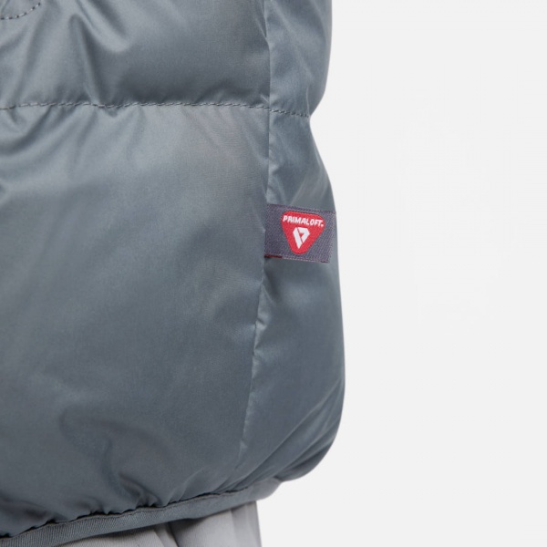 Куртка Nike M NK SF WR PL-FLD HD JKT FB8185-077 р.S сірий