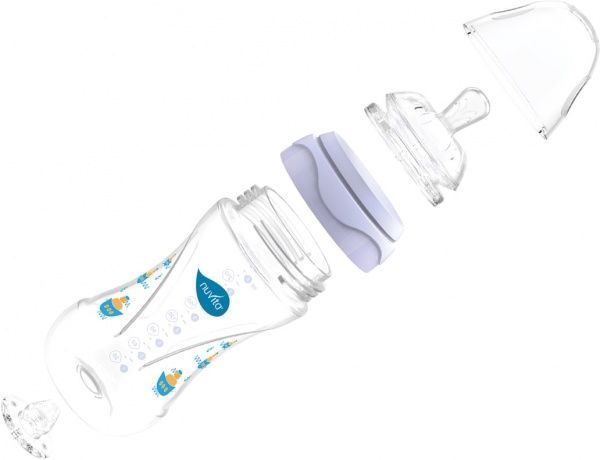 Пляшечка Nuvita Mimic 330 мл NV6050White