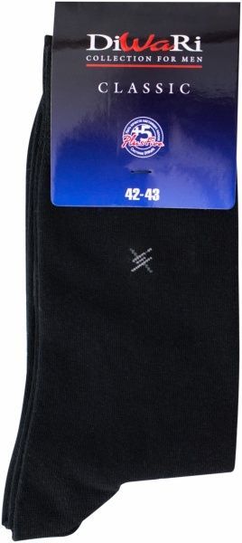 Шкарпетки Diwari CLASSIC 006 р. 27 чорний 