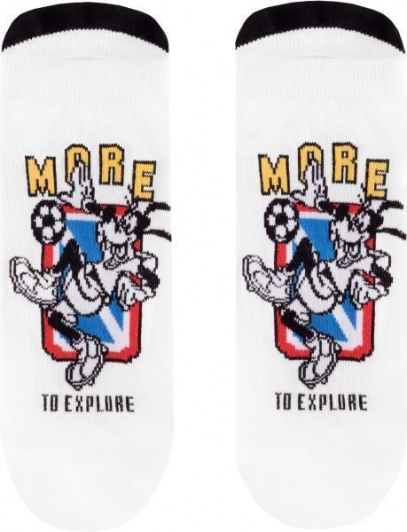 Шкарпетки дитячі Conte-Kids Disney Sport ультракороткі 369 17С-171СПМ р.20 білий 