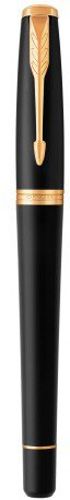 Ручка-роллер Parker Urban Muted Black с позолотой 