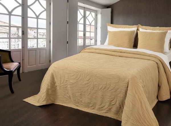 Покрывало Valbom 160x220 см La Nuit соломенный 