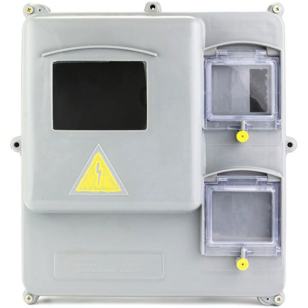 Щиток распределительный  ДімБор КДЗ-У универсальный под 3-фазный счетчик 220 В 50 гц КДЕ-У