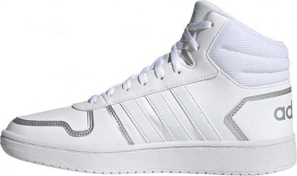 Кроссовки Adidas HOOPS 2.0 MID FY6023 р.UK 6,5 белый