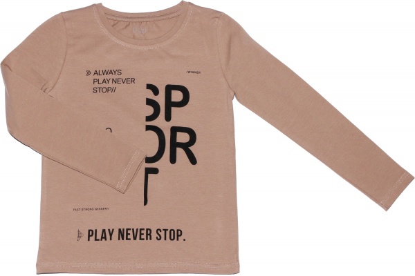 Джемпер для мальчика Фламинго 995-416 р.122 бежевый 