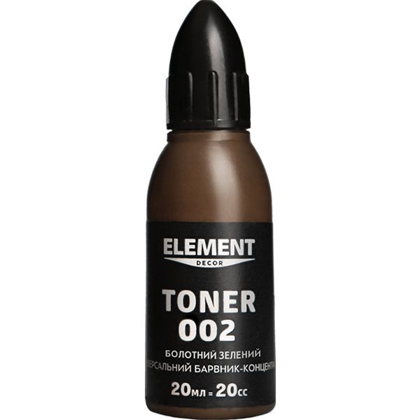Пигмент Element Decor Toner болотный зеленый 20 мл