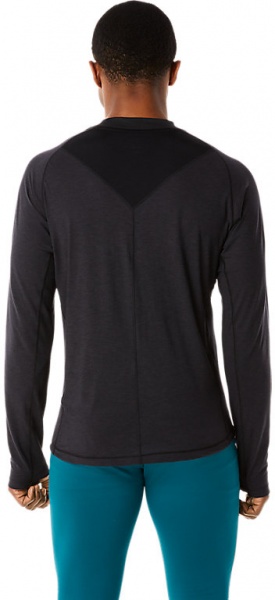 Футболка Asics WINTER RUN LS TOP 2011C399-001 р.M чорний