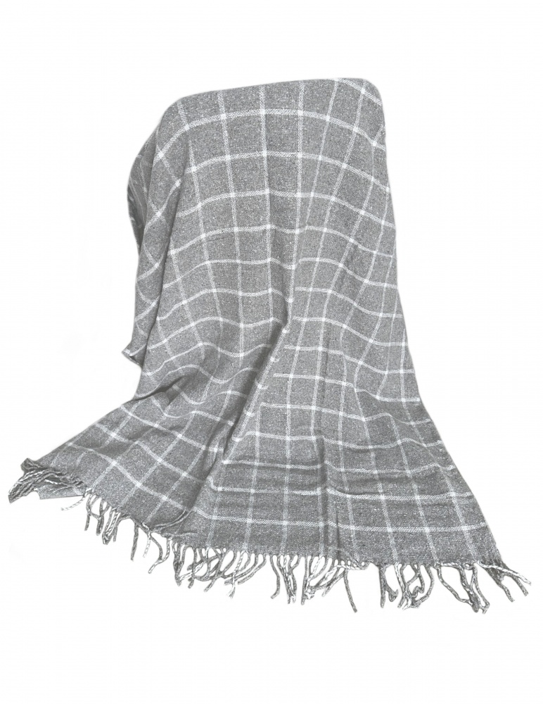 Плед 130x180 см серый Sensio