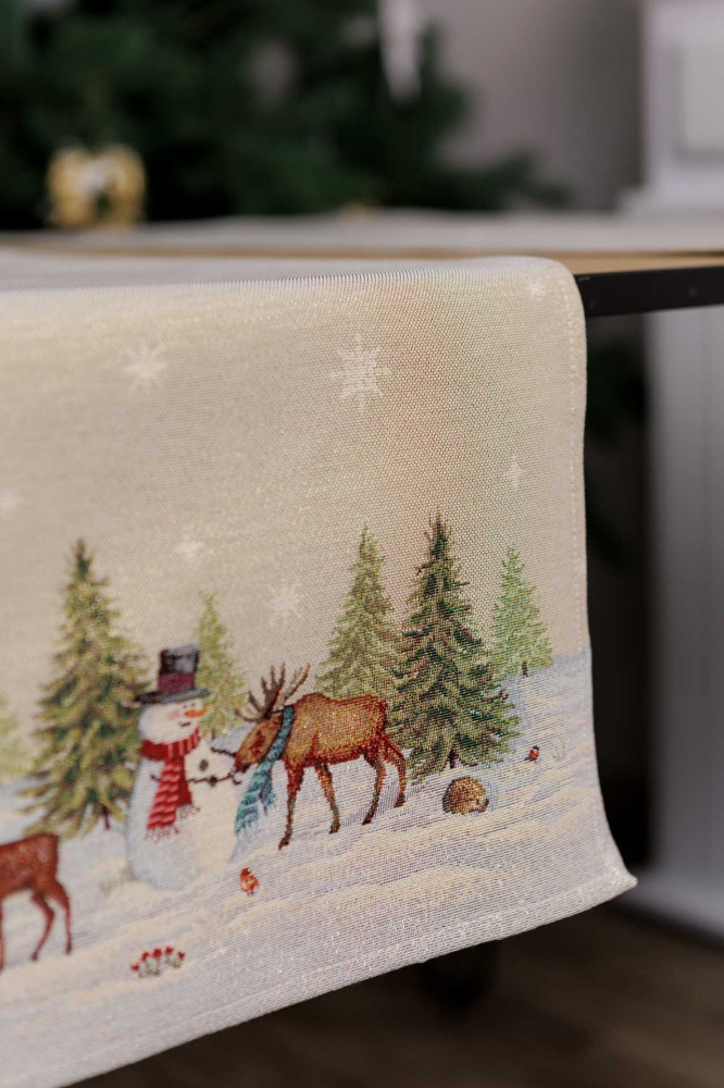 Раннер Зимний лес 35x100 см La Nuit