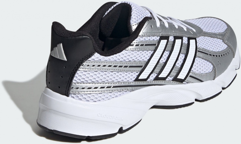 Кросівки чоловічі Adidas TECHNOCHAOS 2000 FTWWHT/FTWWHT/CBLACK HQ7282 р.44 сірі