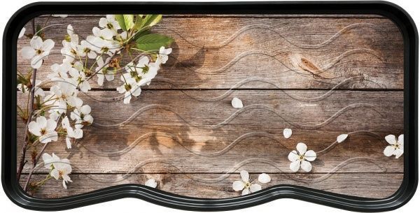 Підставка під взуття Multy Home Europe Sp. z o.o. Printed Boot Tray Flowers & Wood 38 х 75