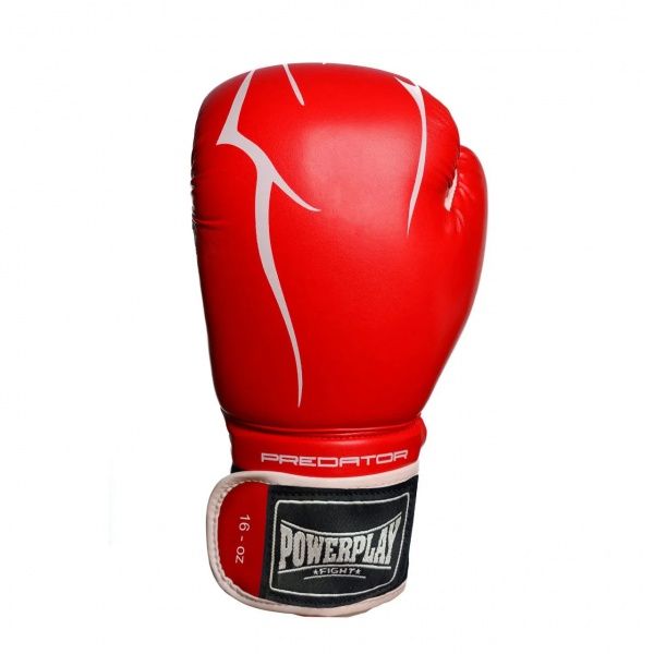 Боксерские перчатки PowerPlay р. 12 12oz 3018 красный